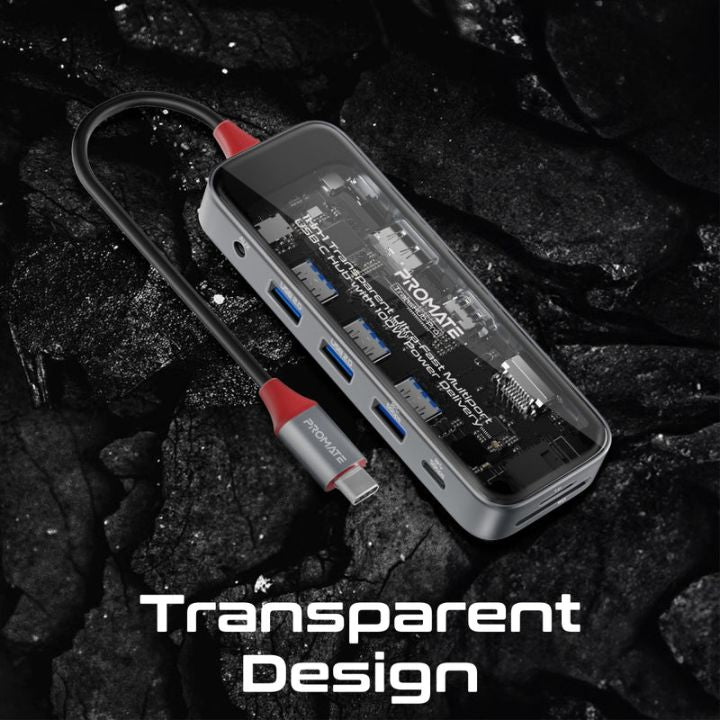 Promate TransHub-Pro 11-in-1 100W USB-C Hub