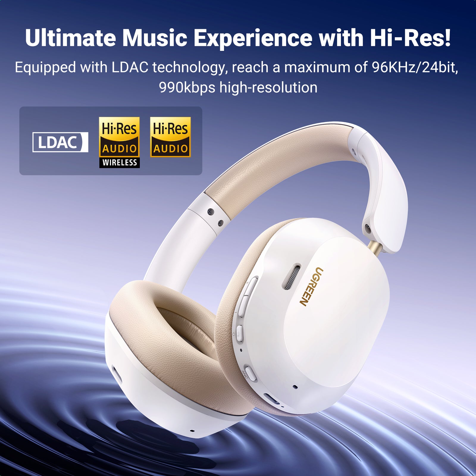 Ugreen HP203 HiTune Max5c ANC Headphones