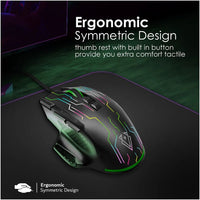 Vertux Kryptonite 10000 DPI Wired Gaming Mouse