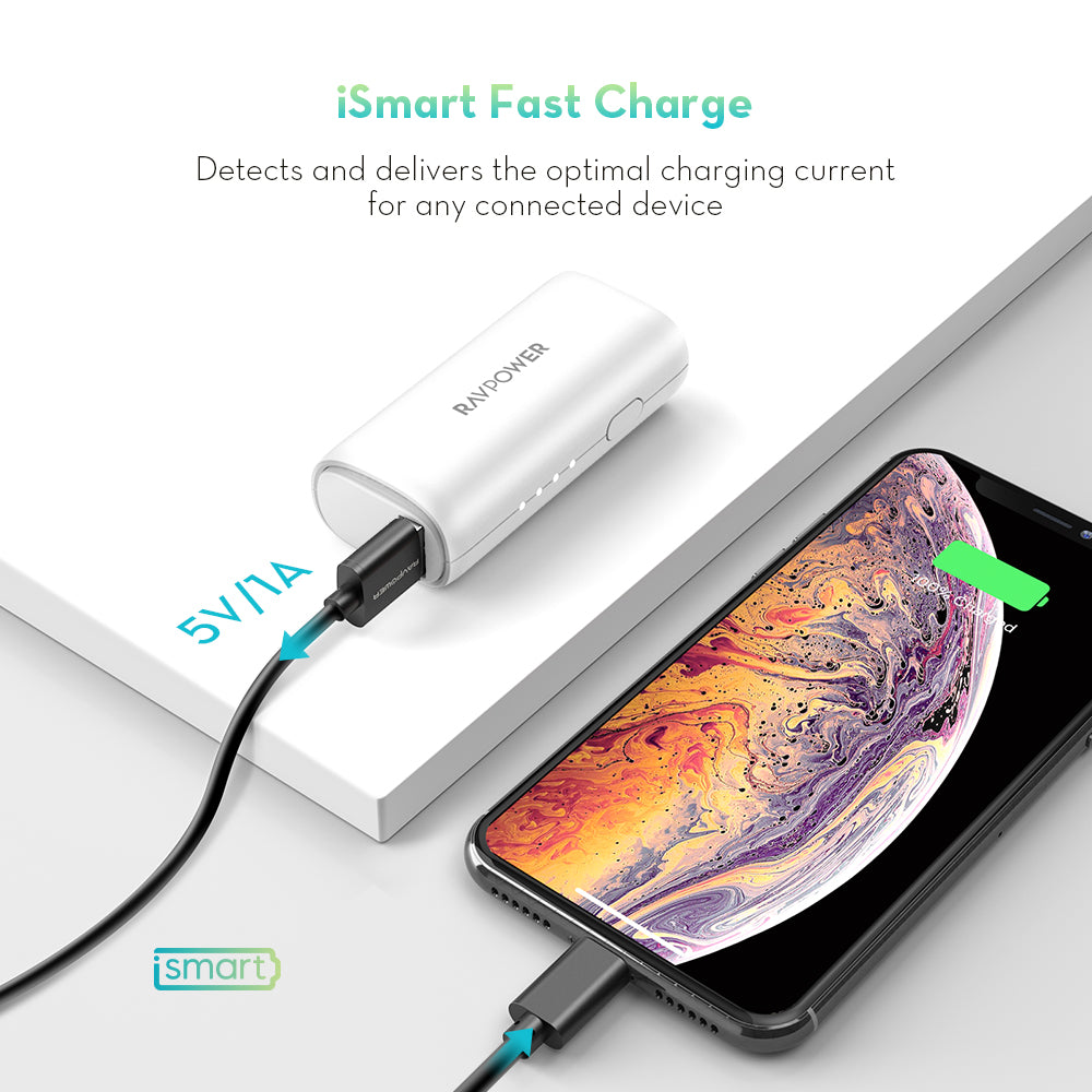 RAVPower RP-PB168 3350mAh iSmart Portable Power Bank