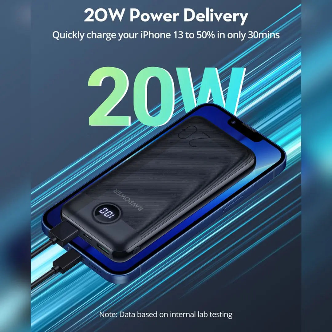 RAVPower RP-PB1205 PD Pioneer 20000mAh 20W Power Bank