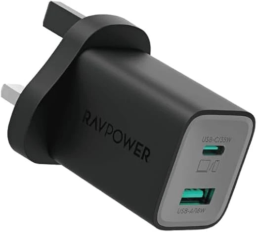 RAVPower RP-PC1095 100W GaN PD 2-Port Wall Charger