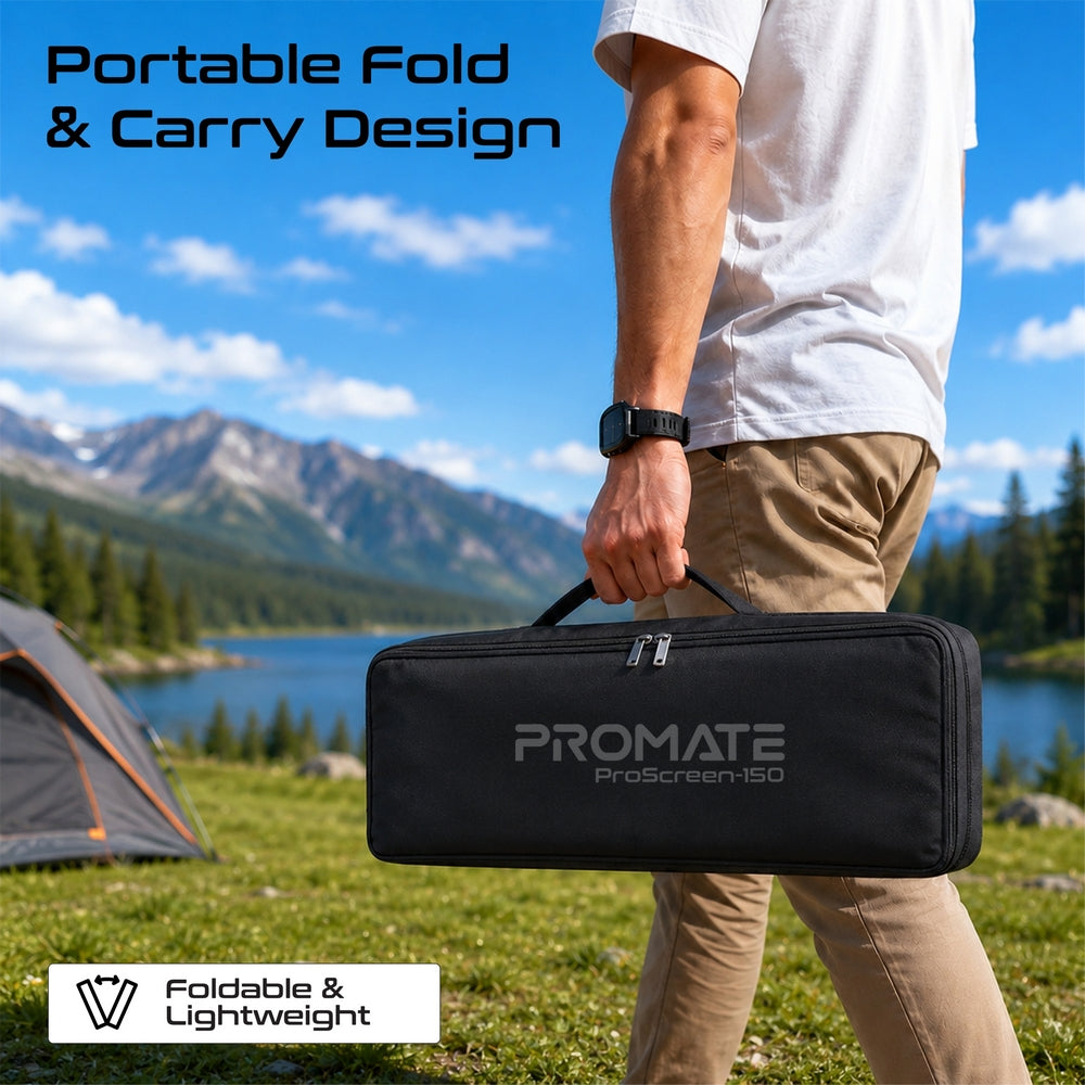 Promate ProScreen 150 inch Projection Screen