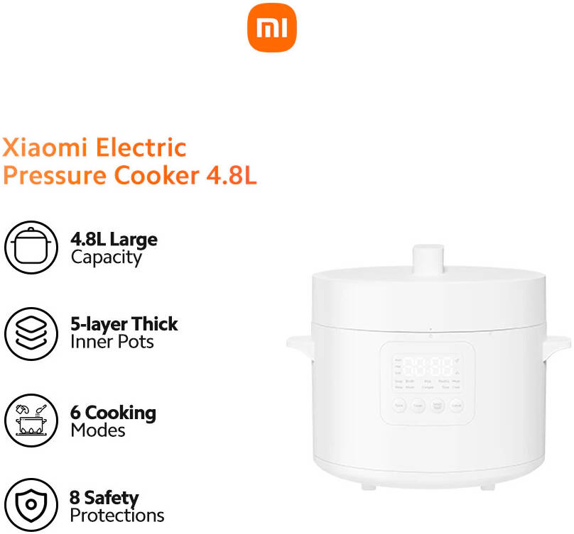 Xiaomi Electric Pressure Cooker 4.8L