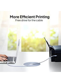 Mowsil USB 2.0 Type-A to Type-B Printer Cable