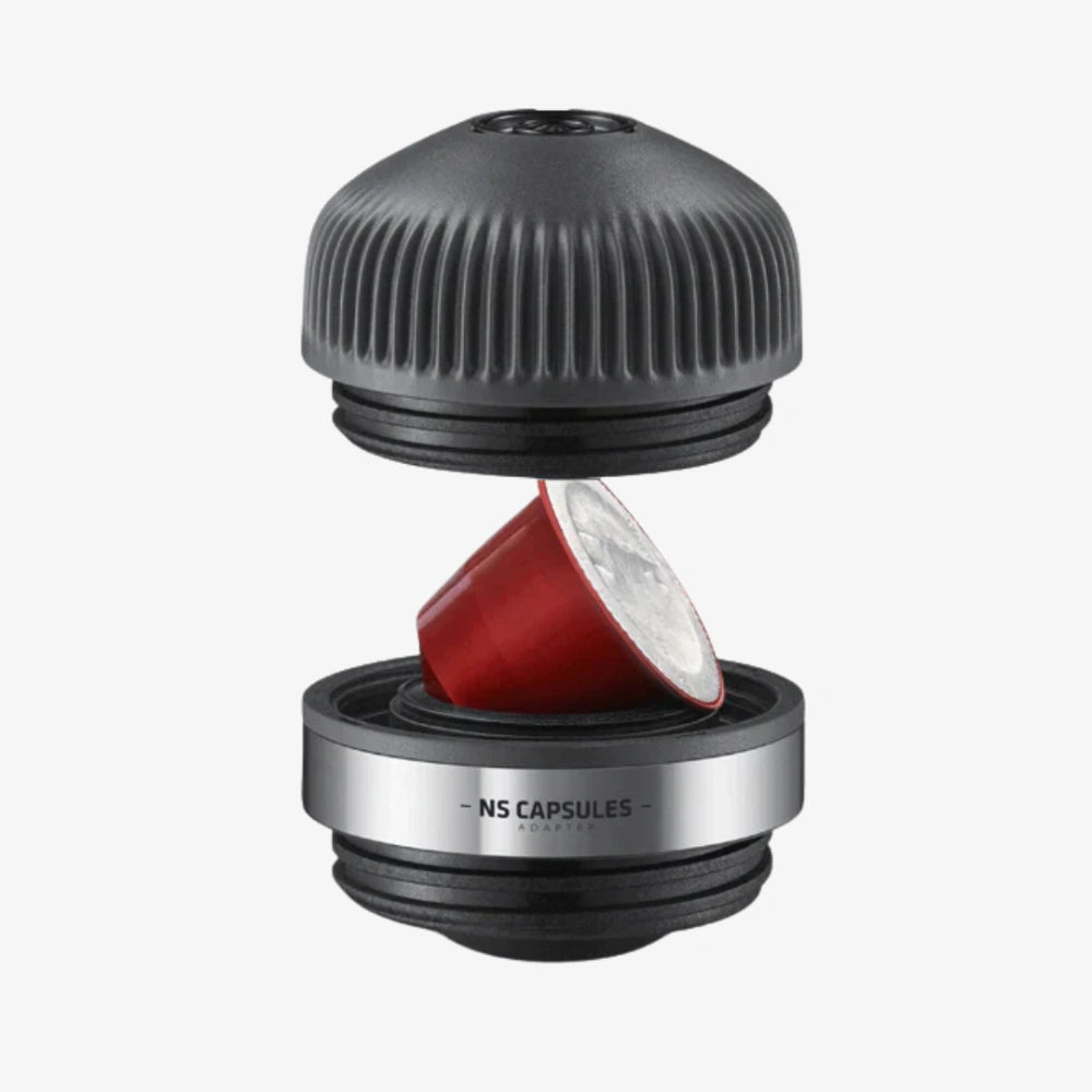 WACACO Nanopresso + NS Adapter – Portable Espresso Machine