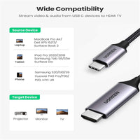 UGREEN MM142 USB-C to HDMI Cable - 1.5m