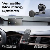 Promate MagDrive-R 15W Retractable Car Charger
