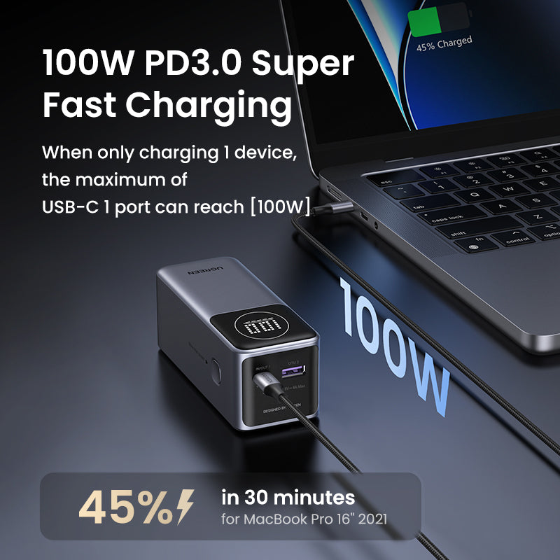 Ugreen PB724 Nexode 12000mAh 100W Power Bank