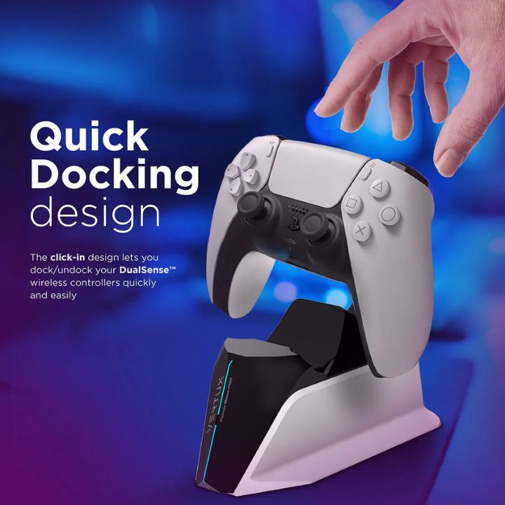 Vertux DuoDock-PS5 Dual Controller Charger