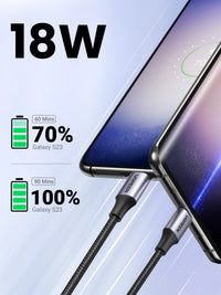 Ugreen US288 18W USB A to USB C Cable 1m