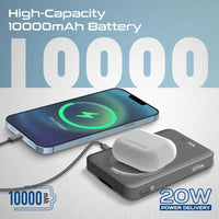 Promate Mavrix-3 10000mAh 3-in-1 Magnetic Power Bank