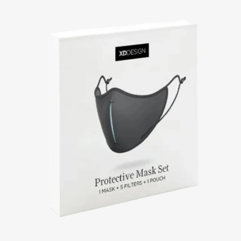 XD Design ViralOff Protection Mask Set (1 Mask, 5 Filters, 1 Pouch)