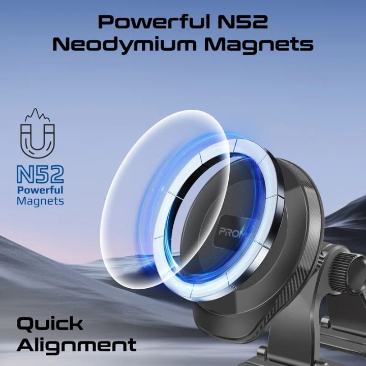 Promate ArcMount 360° Magnetic Car Mount