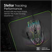 Vertux Kryptonite 10000 DPI Wired Gaming Mouse