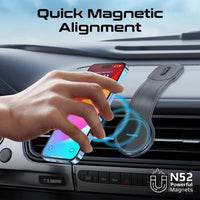 Promate LaxMount-15W Flexible Wireless Car Charger