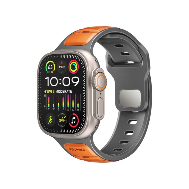 Promate SiliBand-DC Two-Tone Silicone Apple Watch Band