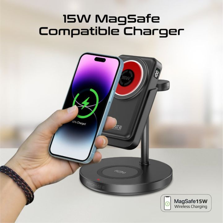 Promate RoverPack 10000mAh 4-in-1 Charging Station