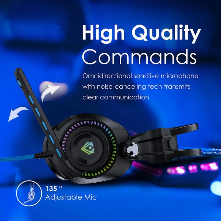 Vertux Bogota 50mm RGB Gaming Headset