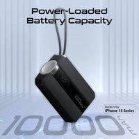 Promate Neo-10 10000mAh 30W Power Bank with Apple Watch Charger