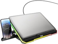 HOCO DH19 Laptop Cooling Stand with RGB & Phone Holder