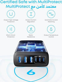 Anker A2154 112W 6-Port GaN Charger
