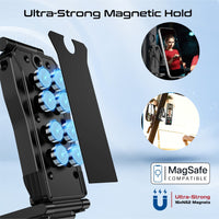 Promate Axon-Ultra Magnetic Smartphone Mount with LED Light