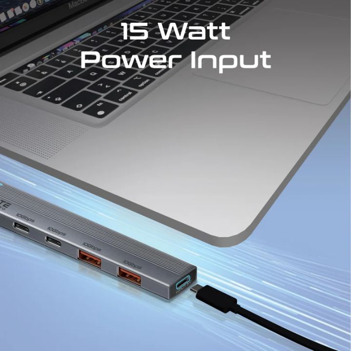 Promate LiteHub-Pro 4-in-1 10Gbps USB-C Hub