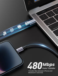 Ugreen US304 20W USB C to Lightning Cable 2m