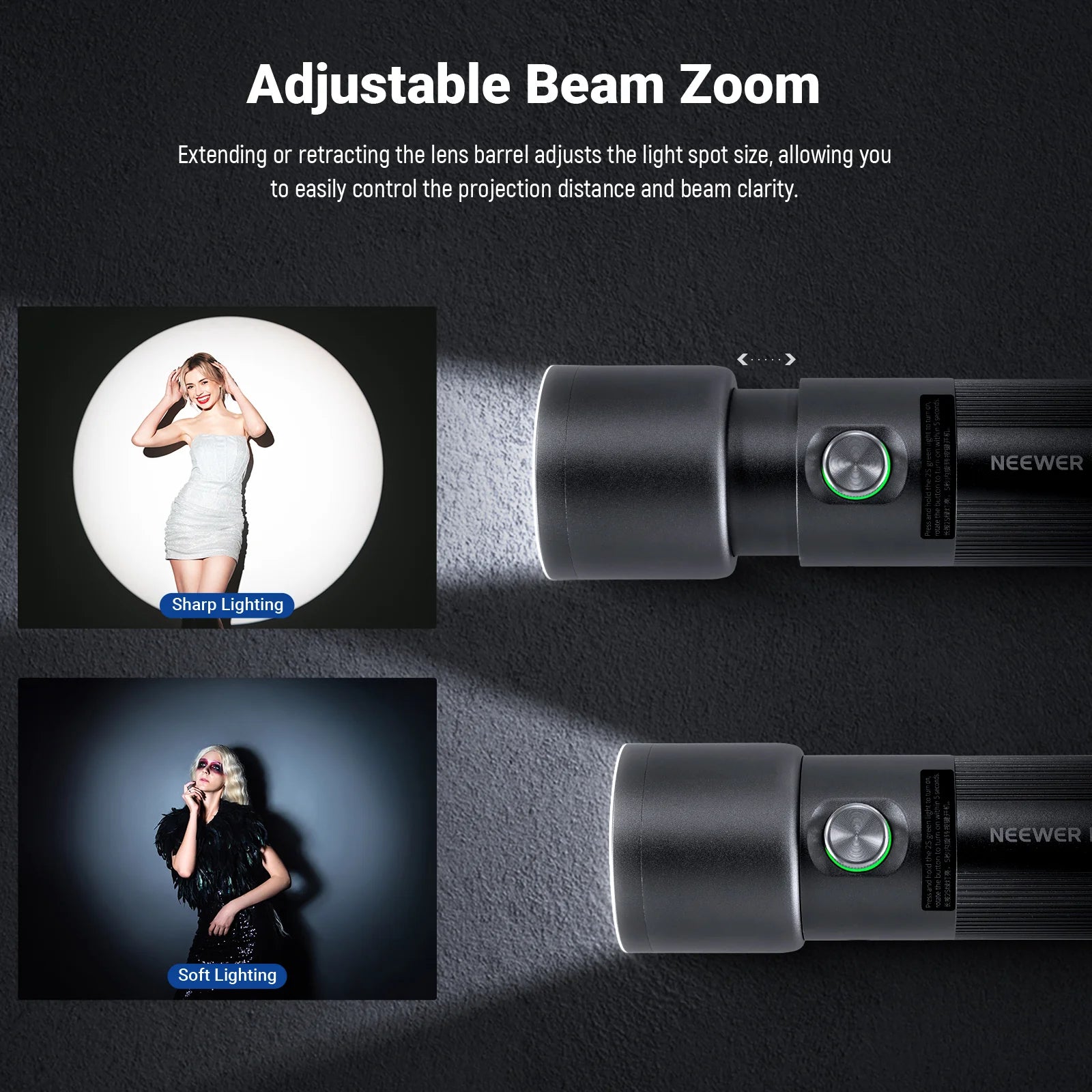 Neewer Basics FL10 10W Photography Flashlight