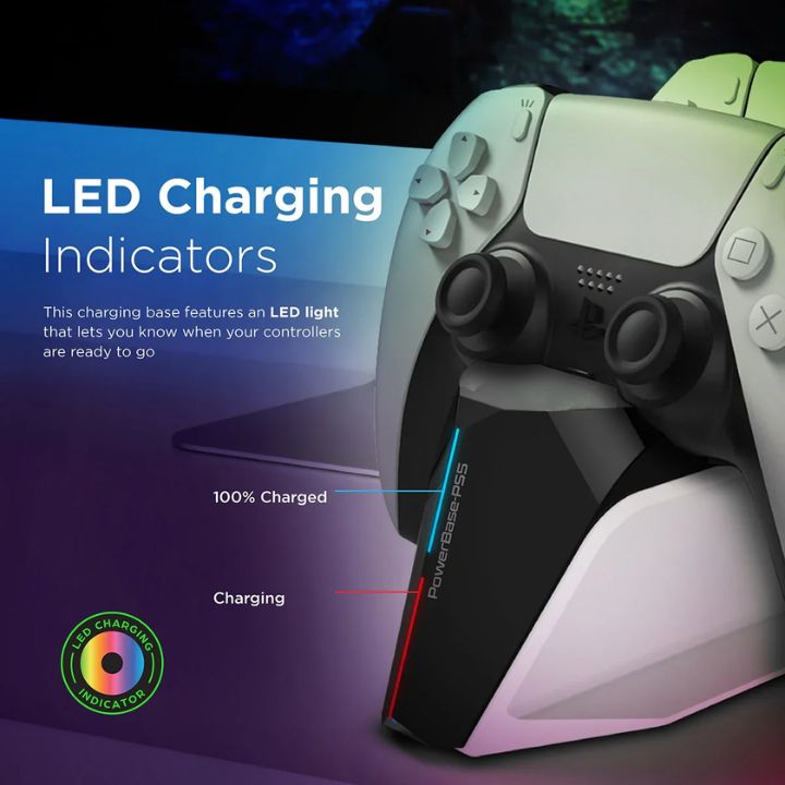 Vertux DuoDock-PS5 Dual Controller Charger
