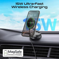 Promate RevoMount-15W 360° Wireless Car Charger