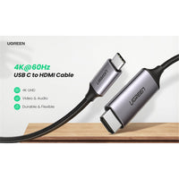 UGREEN MM142 USB-C to HDMI Cable - 1.5m
