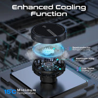 Promate MagChill-Qi2 15W Qi2 Car Charger Mount