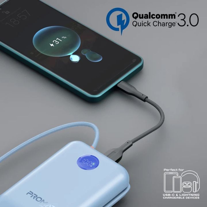 Promate PowerPod-30 30000mAh 35W Power Bank