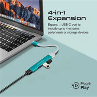 Promate LiteHub-4 4-Port USB-C Data Hub