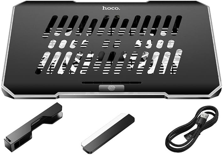 HOCO DH19 Laptop Cooling Stand with RGB & Phone Holder