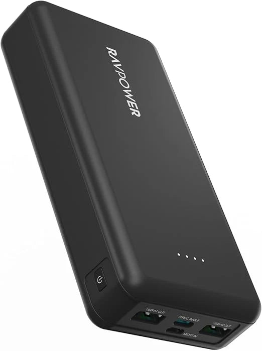 RAVPower RP-PB1216 PD Pioneer 20000mAh 15W 4-Port Power Bank
