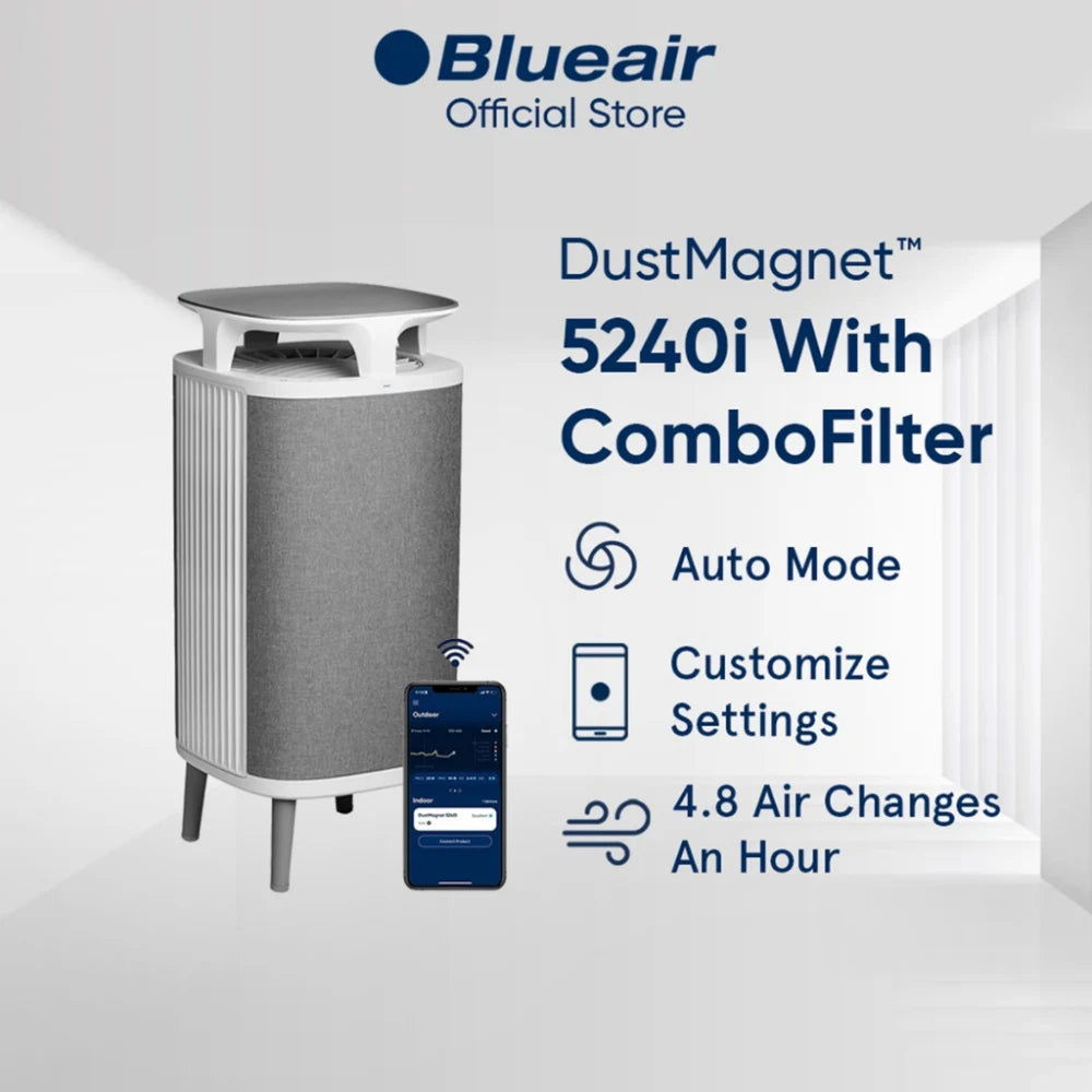 Blueair DustMagnet™ 5440i / 5240i Smart Air Purifier with Combo Filter