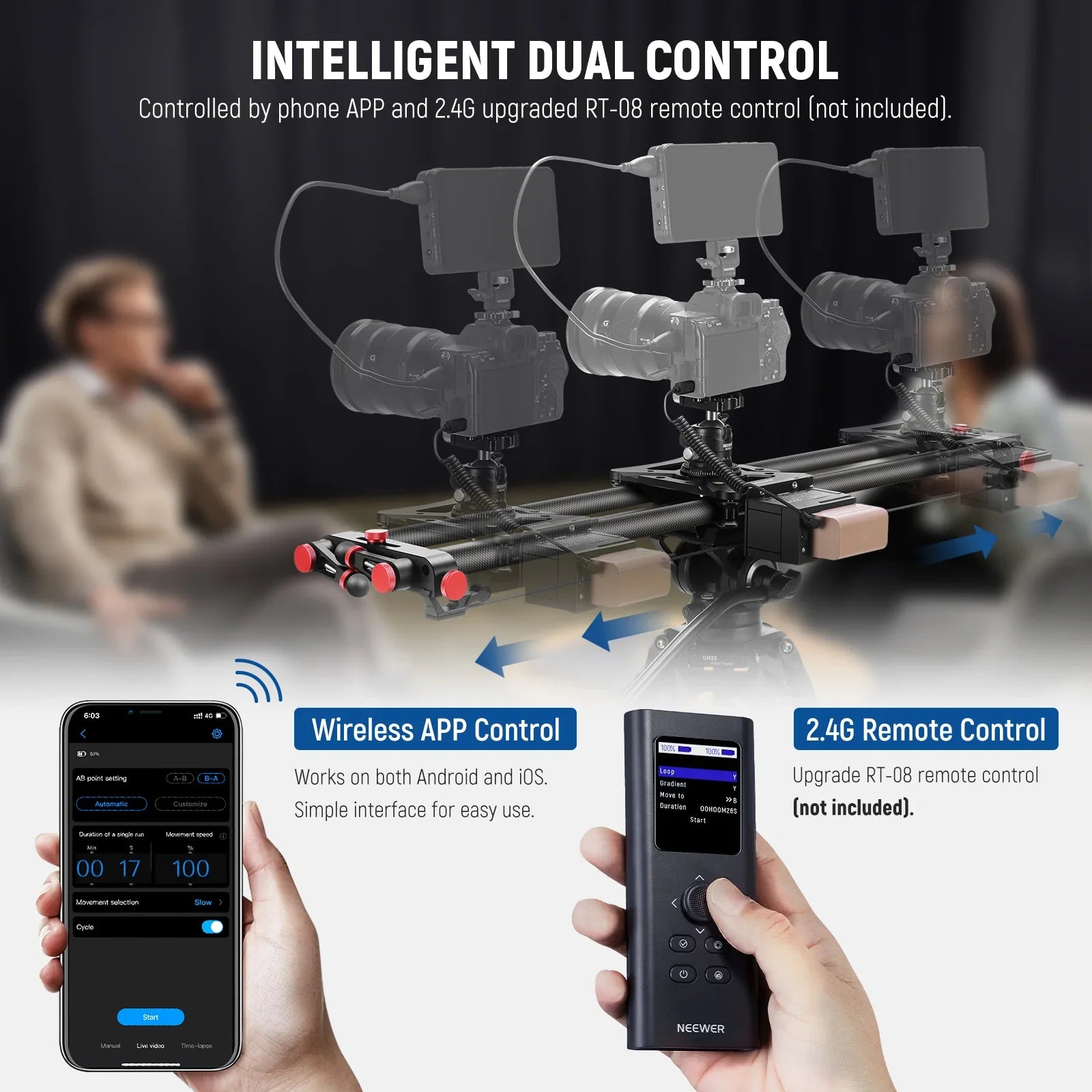 Neewer ER1 App Electronic Video Slider