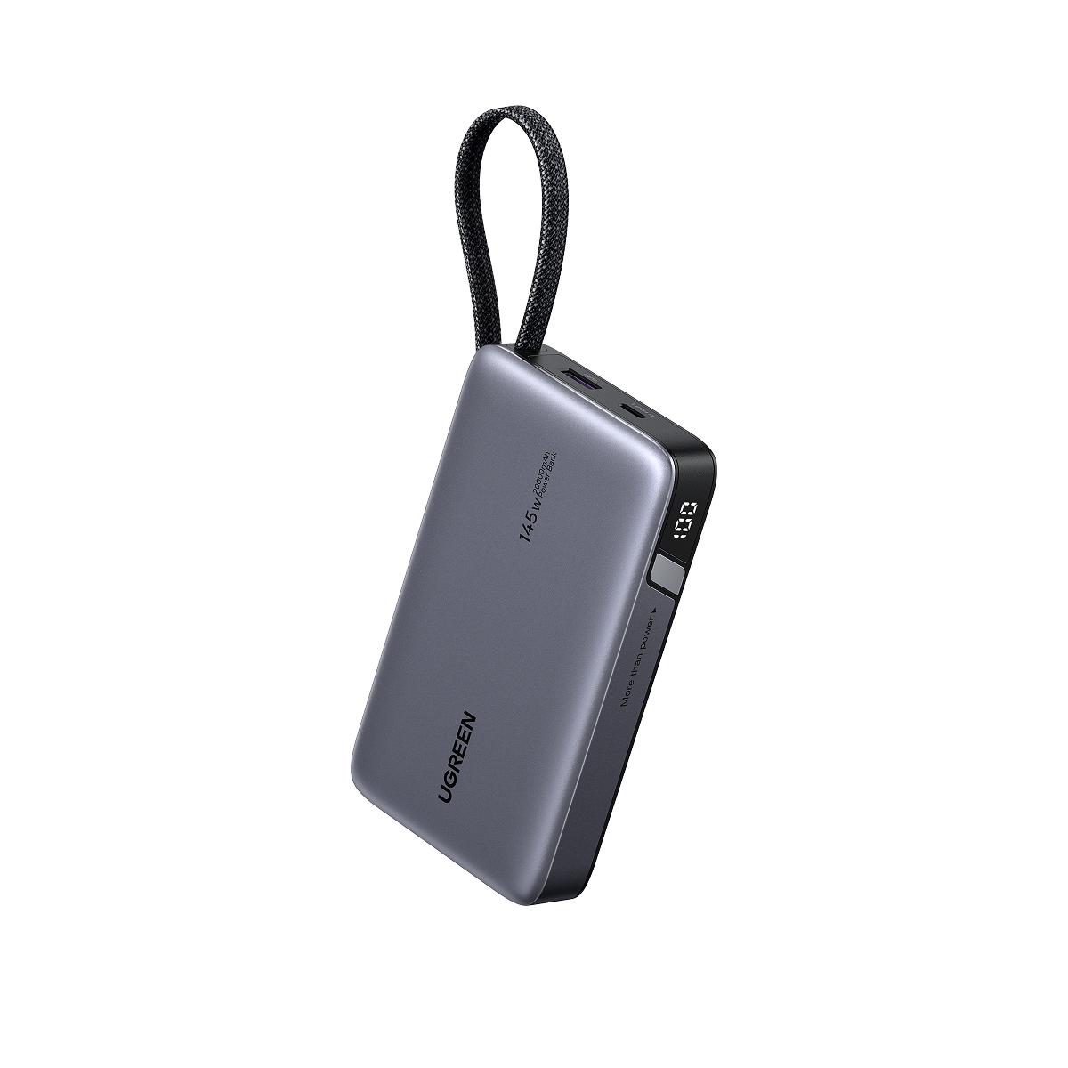 UGREEN PB551 20000mAh 145W Power Bank with Built-in Cable