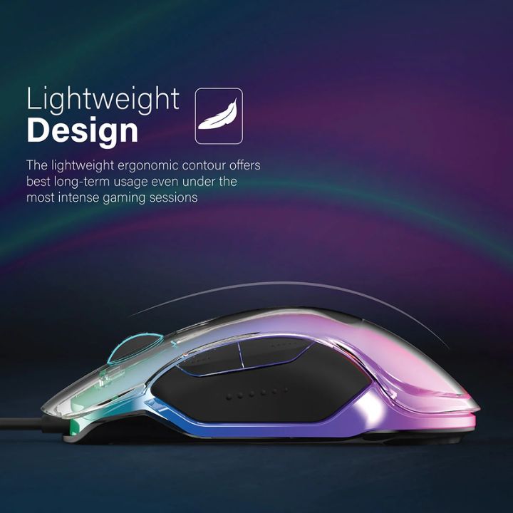 Vertux Phoenix 12000 DPI RGB Wired Gaming Mouse