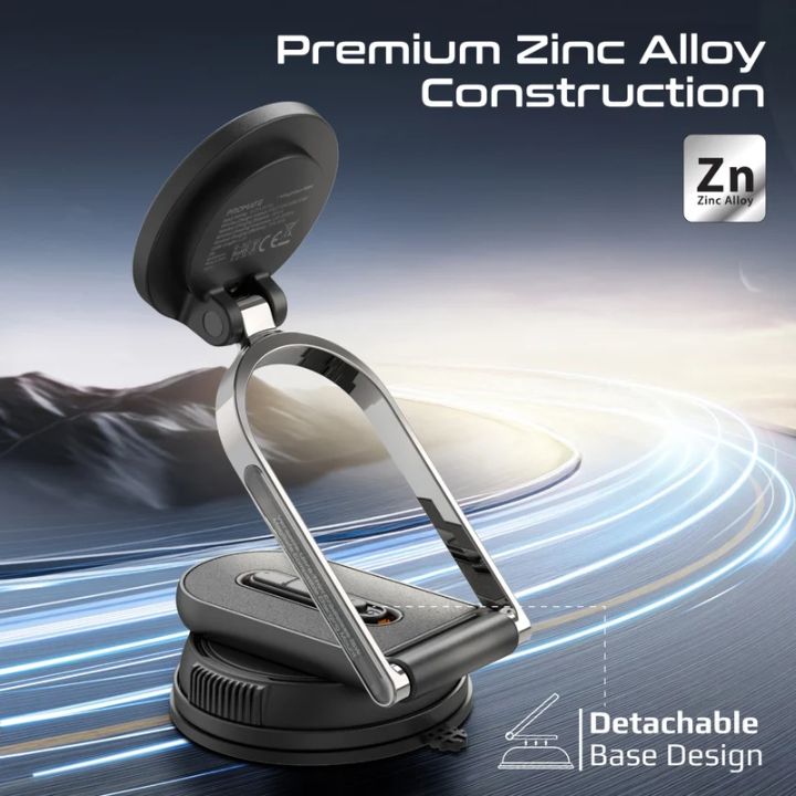 Promate MagNeo-15W Detachable Wireless Car Charger