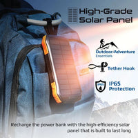 Promate SolarTank-10PDQi 10000mAh Solar Power Bank