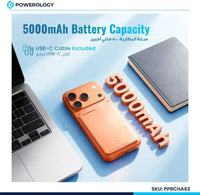Powerology Ultra-Thin 5000mAh MagSafe Power Bank