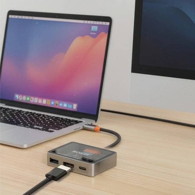 Mowsil MOCHB3 USB-C To HDMI Multiport Adapter