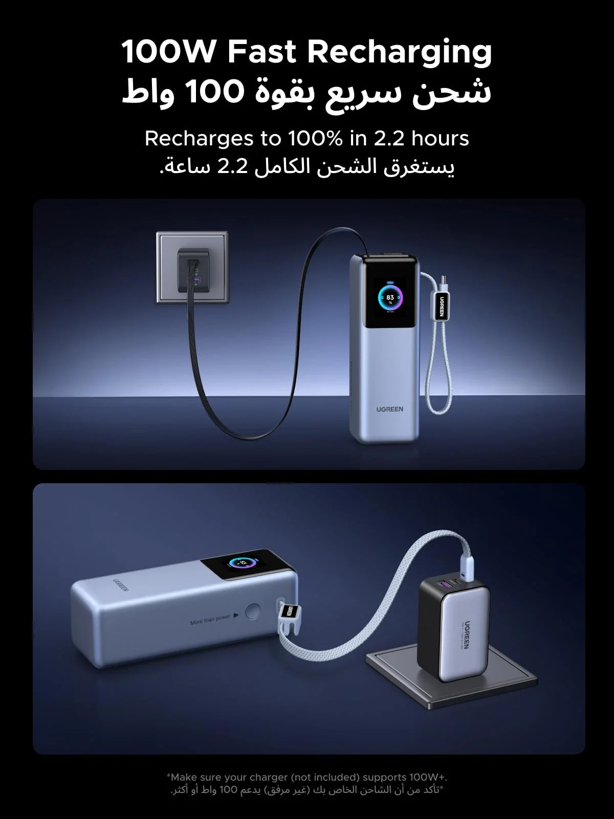 UGREEN PB728 Nexode Pro 25000mAh 200W Power Bank