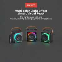 HAVIT Bluetooth Karaoke Speaker with Dual Mics