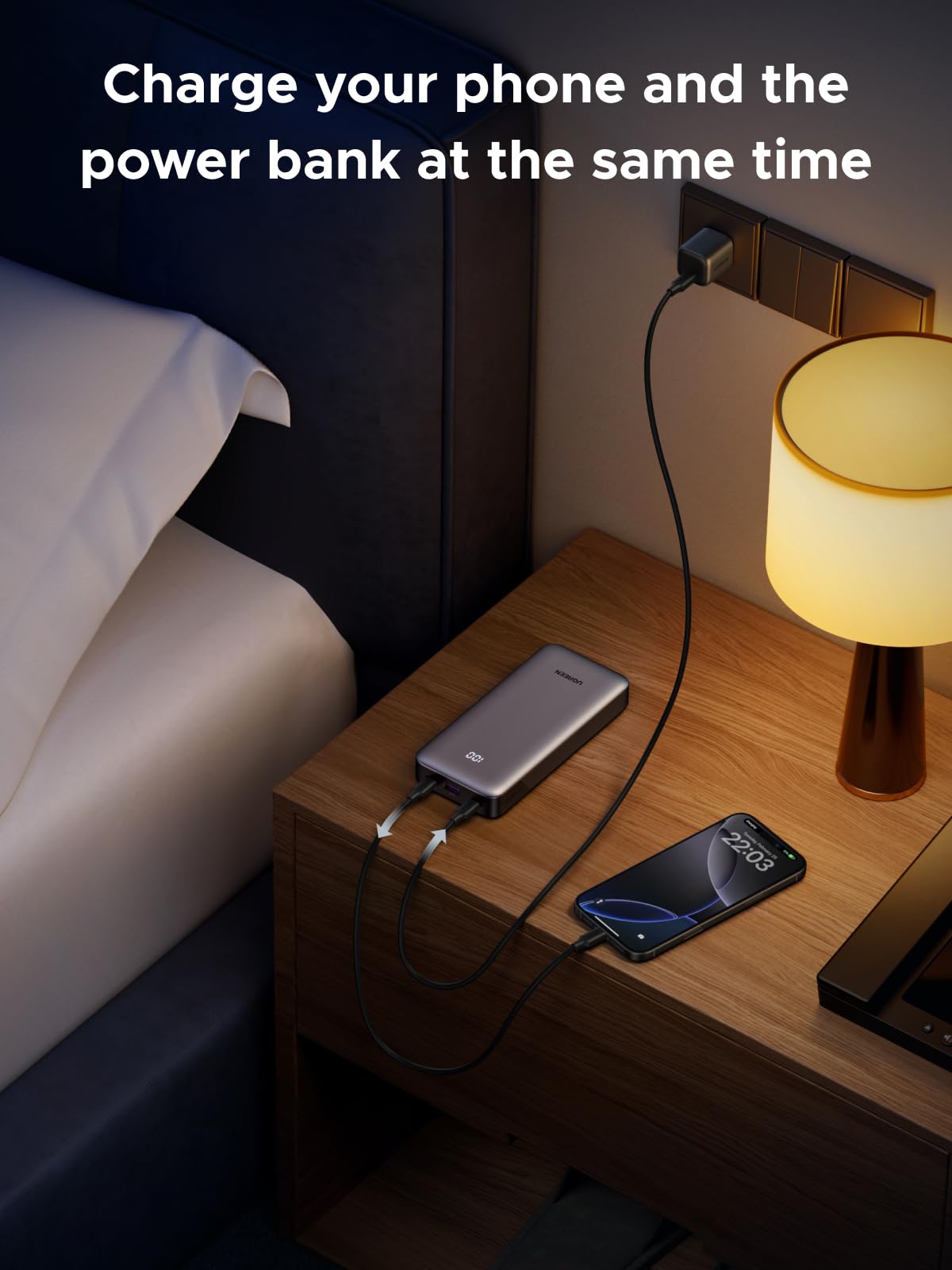 UGREEN PB532 20000mAh 30W 2C1A Power Bank