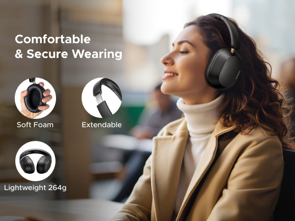 UGREEN HP202 HiTune Max5 Hybrid Active Noise-Cancelling Headphones